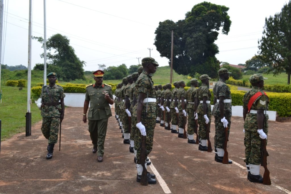UPDF SOLDIERS GRADUATE IN JINJA