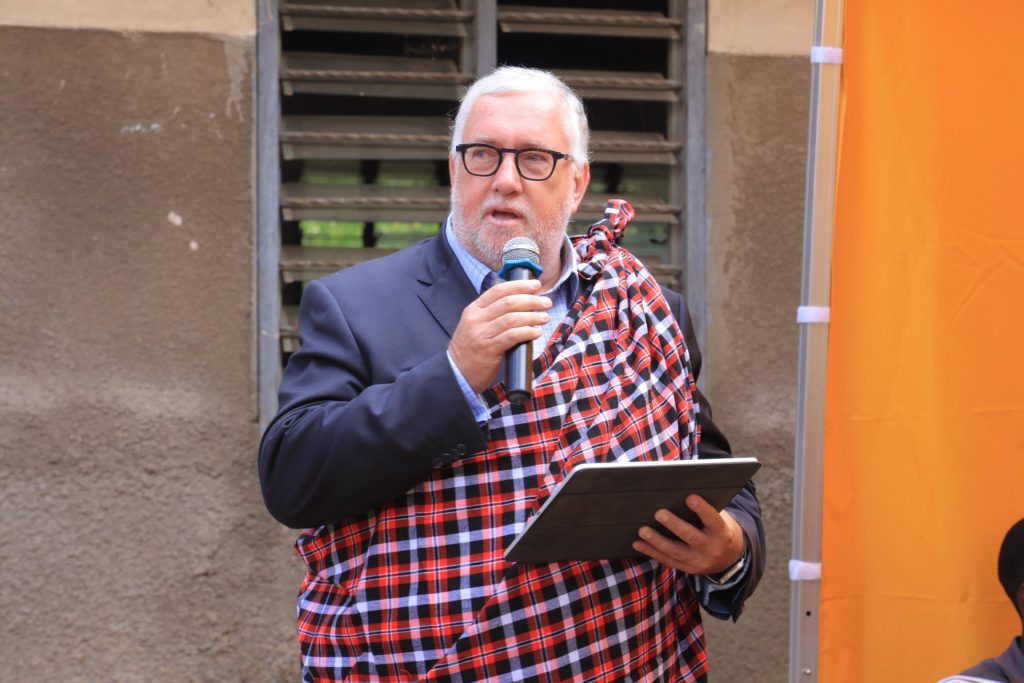 Belgian Ambassordor to Uganda Veestraeten