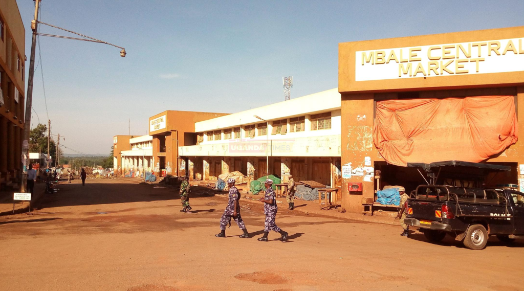 Tear Gas, Live Bullets Rock Mbale Town as Vendors Protest Closure of Central Market