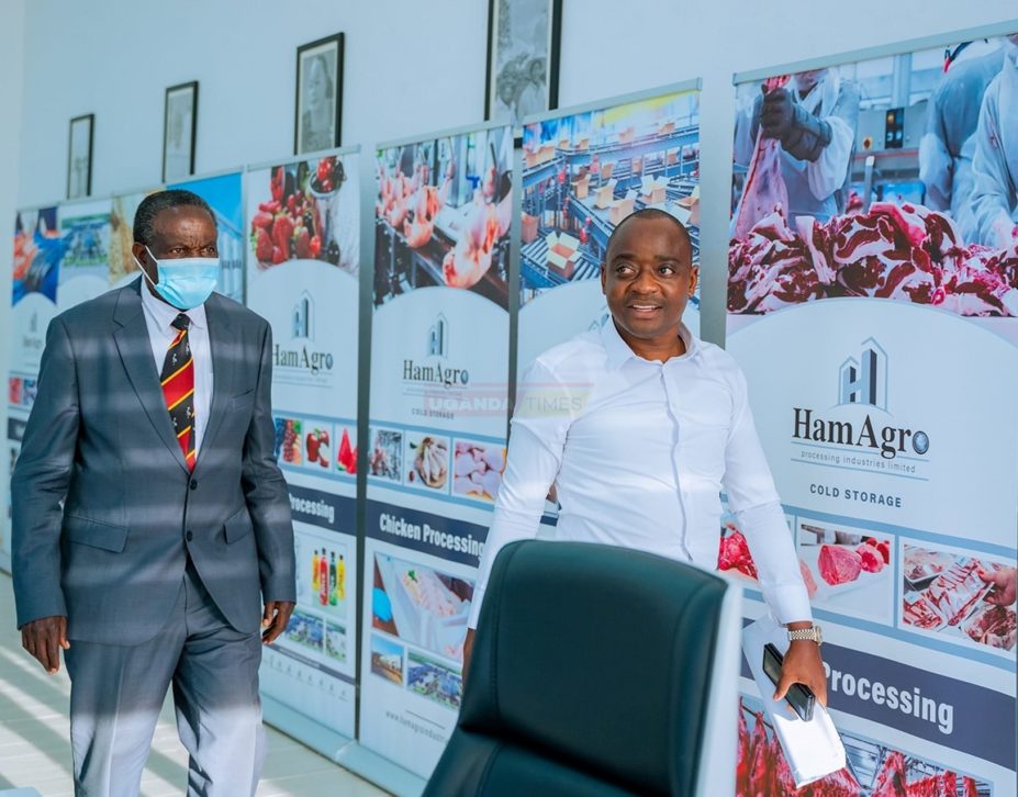 Finance Minister Kasaija Extols Tycoon Ham for Setting Up Modern Agro-Processing Plant