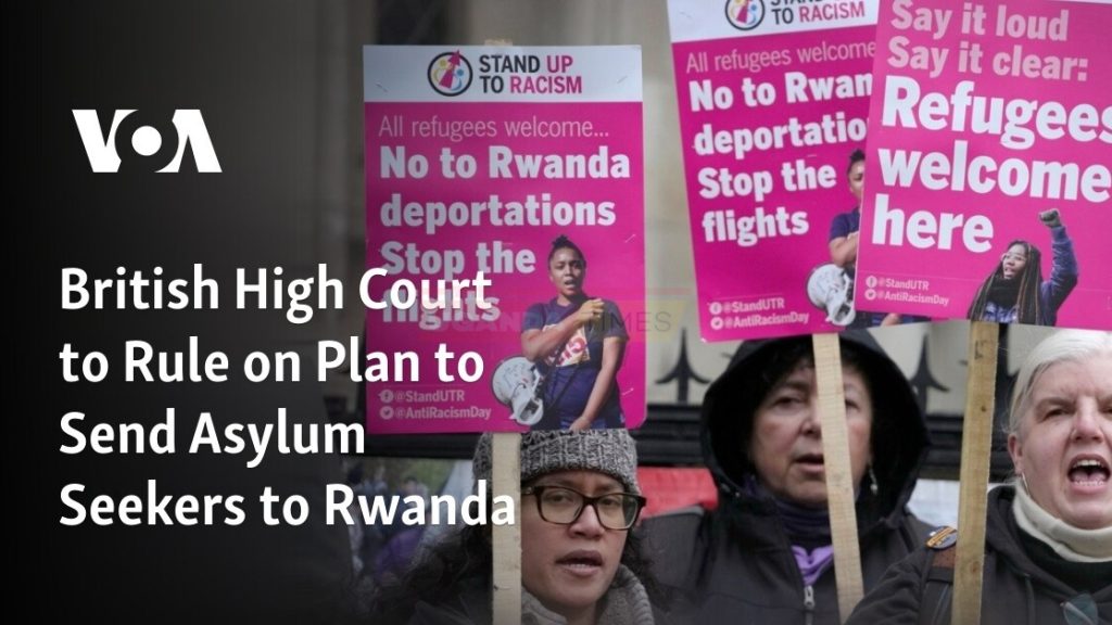 Rwanda migrant plan is lawful, High Court rules
