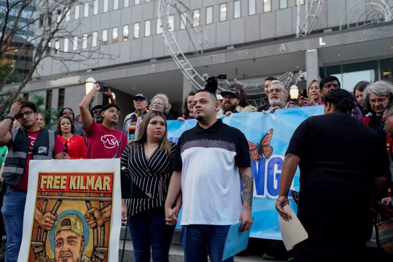 Wrongly deported migrant Abrego