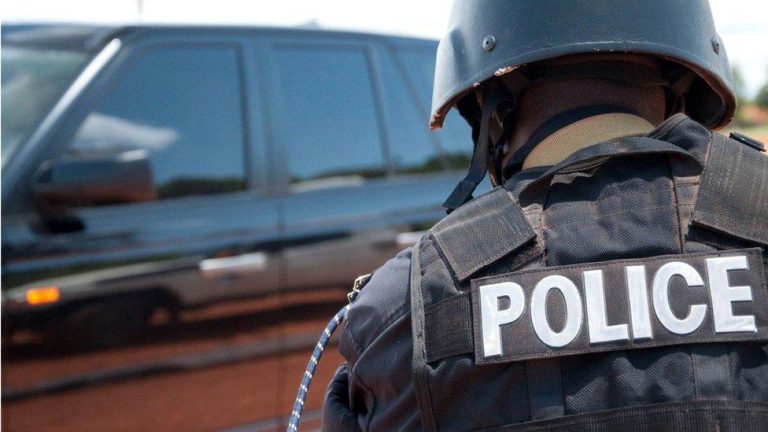 Police officer detained
