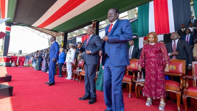 Ruto honours Raila