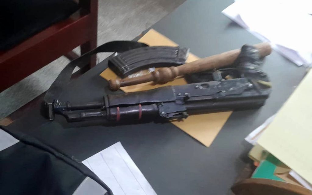 Illegal firearms recovered Arua