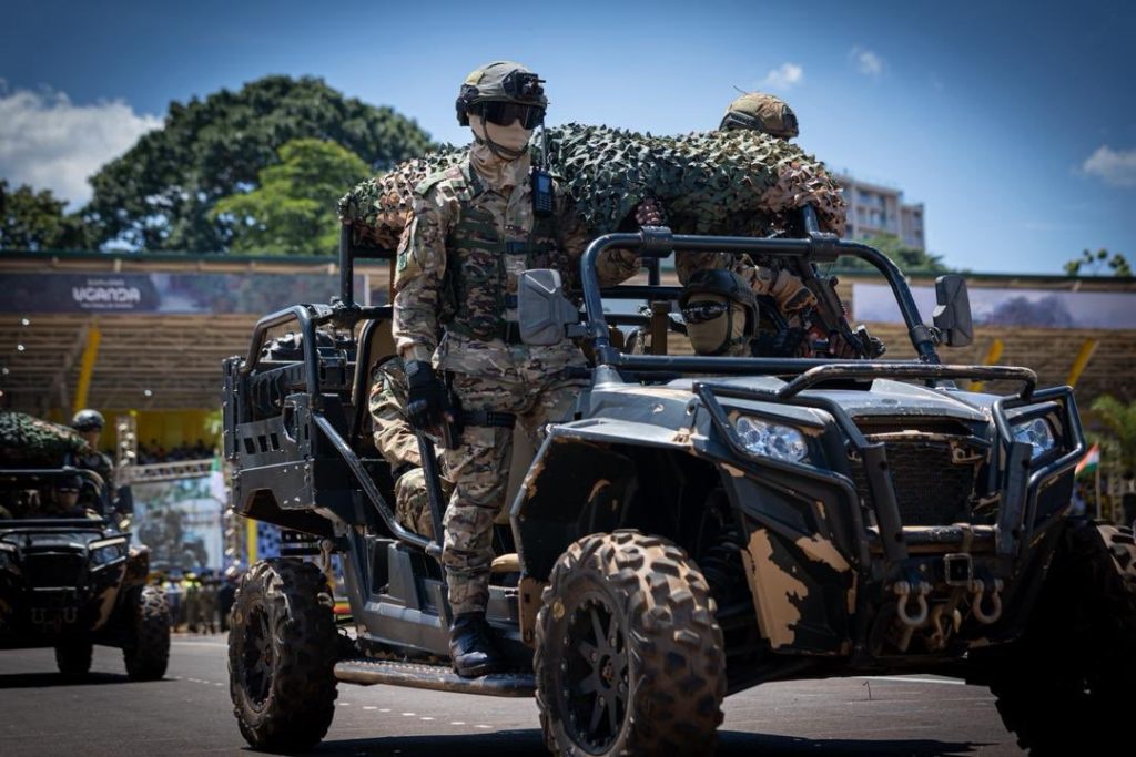 Uganda Displays Military Might